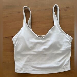 Lululemon Athletica White Tank Top